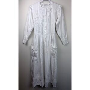 Dressed In White Maxi Dress Small White Cottagecore Prairie Temple Baptism LDS